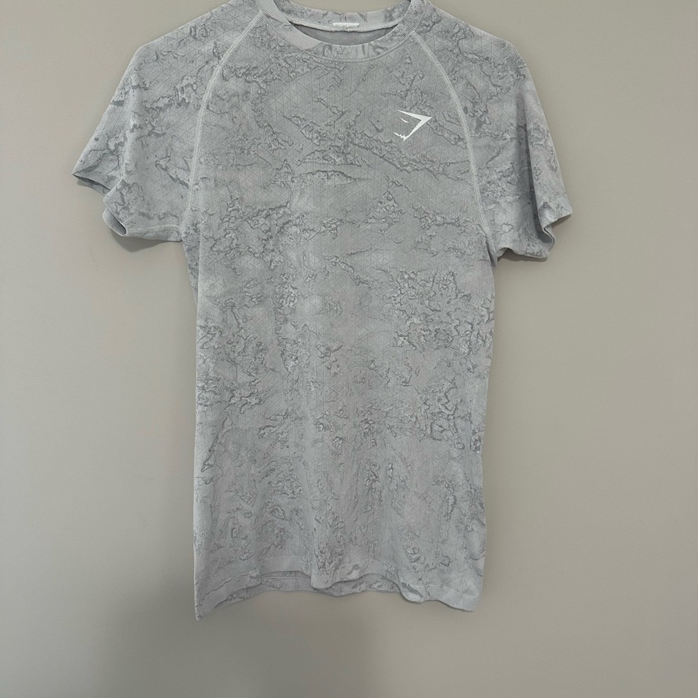 Gymshark Gray Patterned T-Shirt